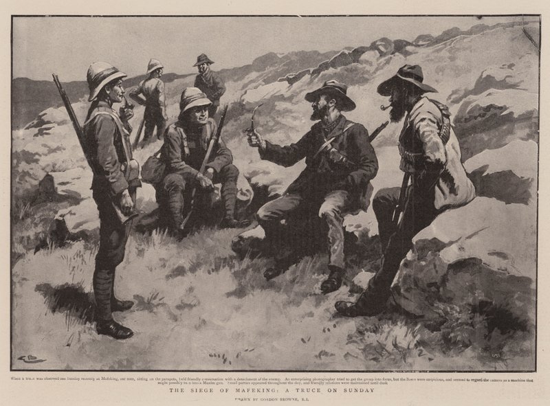 The Siege of Mafeking, a Truce on Sunday by Gordon Frederick Browne