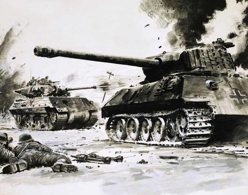 Tanks in the Streets by Graham Coton