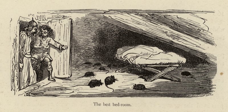 The Best Bedroom by Gustave after Dore