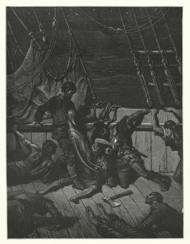 Gustave Dore illustration for Coleridge