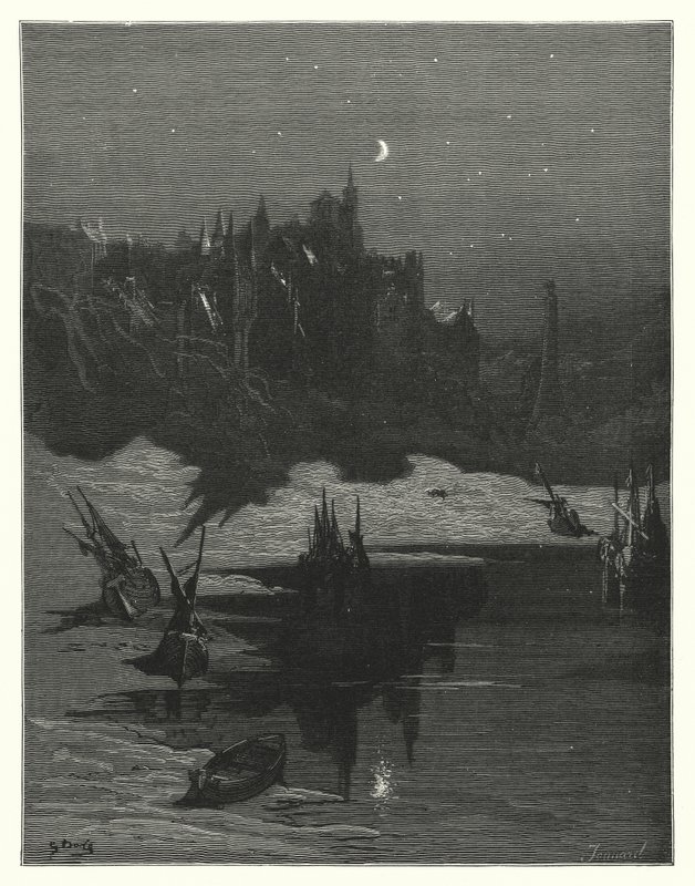Gustave Dore Illustration for Coleridge