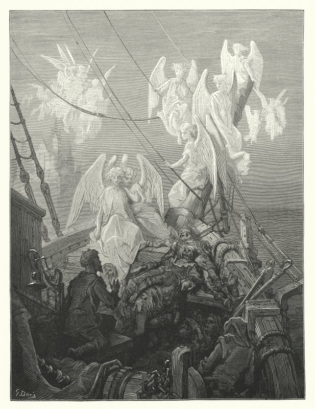 Gustave Dore Illustration for Coleridge
