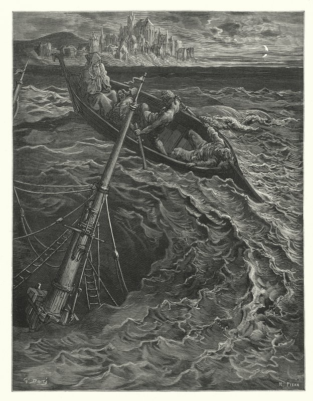 Gustave Dore illustration for Coleridge