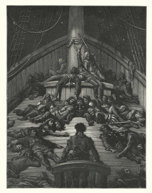 Gustave Dore Illustration for Coleridge
