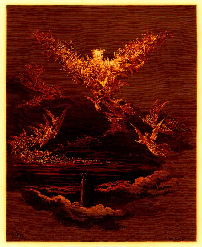 The Vision of the Sixth Heaven, illustration from 