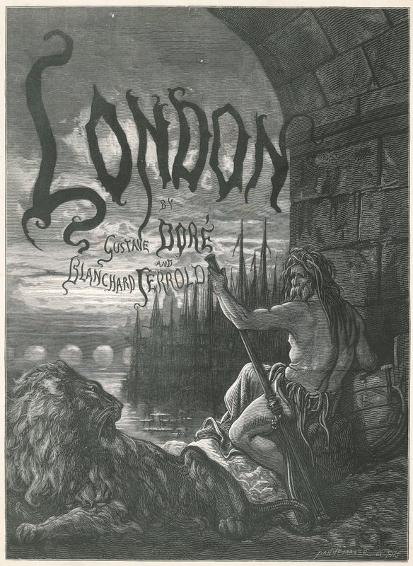 Title page for London by Gustave Dore