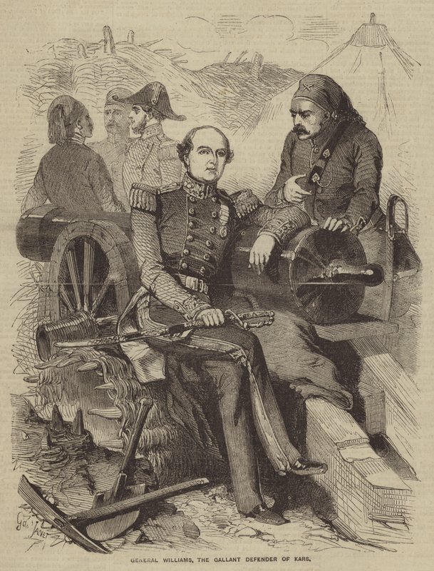 General Williams, the Gallant Defender of Kars by Gustave Janet