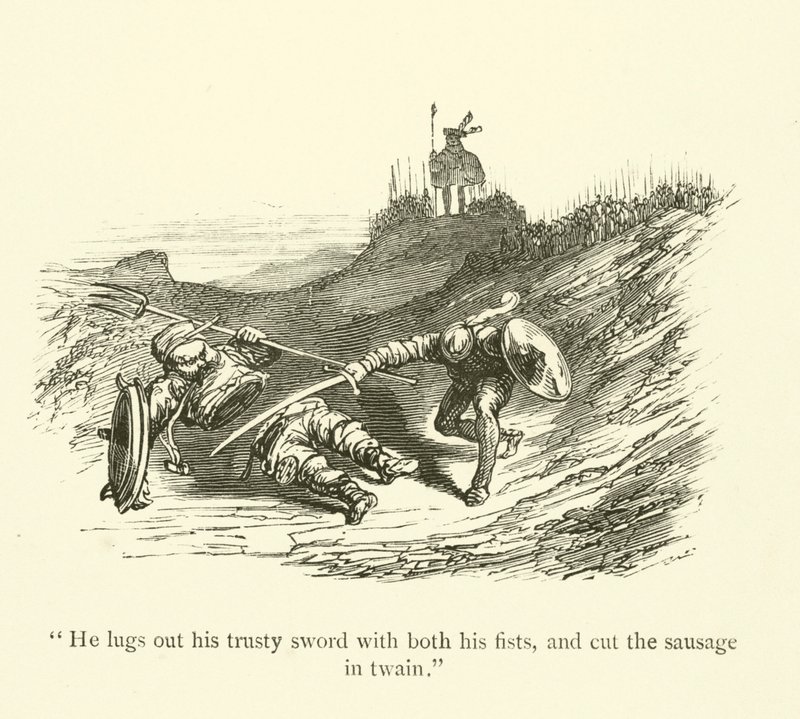 Illustration for the Works of Rabelais by Gustave after Dore