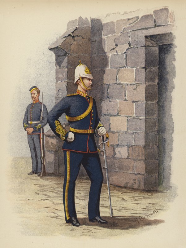 Halifax Garrison Artillery by H. Bunnett