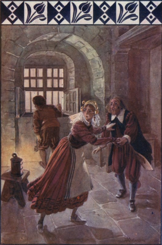 "At nine this evening", she said to him by H. Delaspre