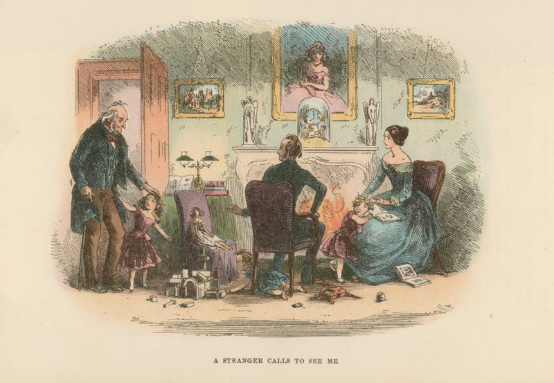 Illustration for David Copperfield by Hablot Knight Browne