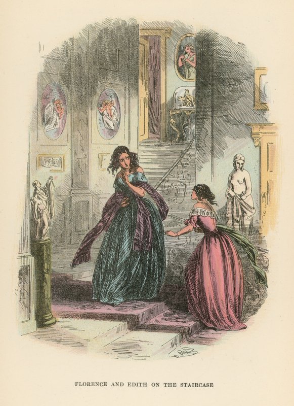 Illustration for Dombey and Son by Hablot Knight Browne