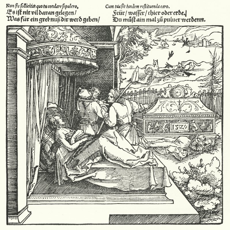 Death makes everyone equal by Hans (after) Burgkmair
