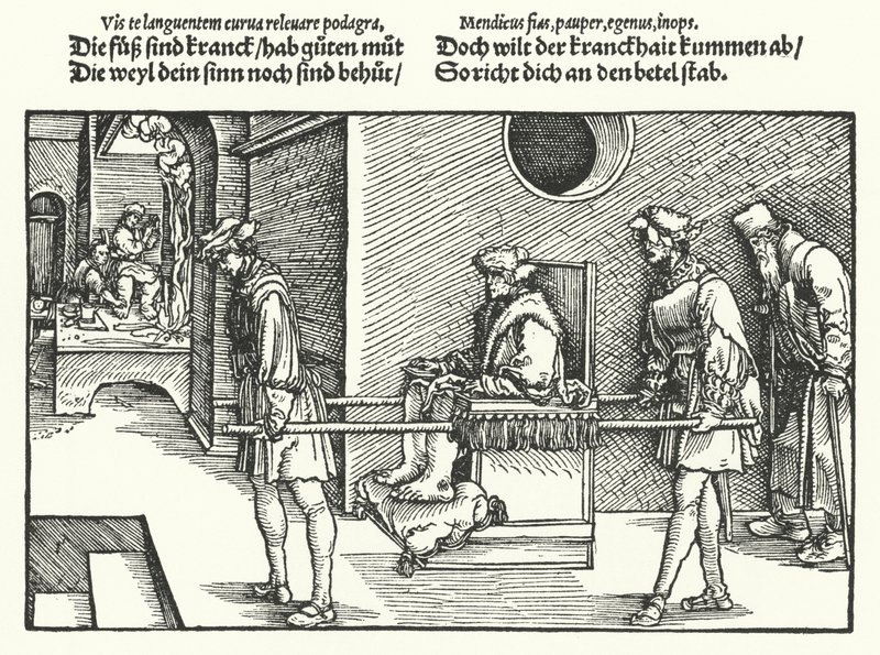 Gout by Hans (after) Burgkmair