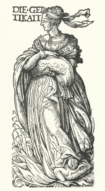 Greed: one of the seven deadly sins by Hans (after) Burgkmair