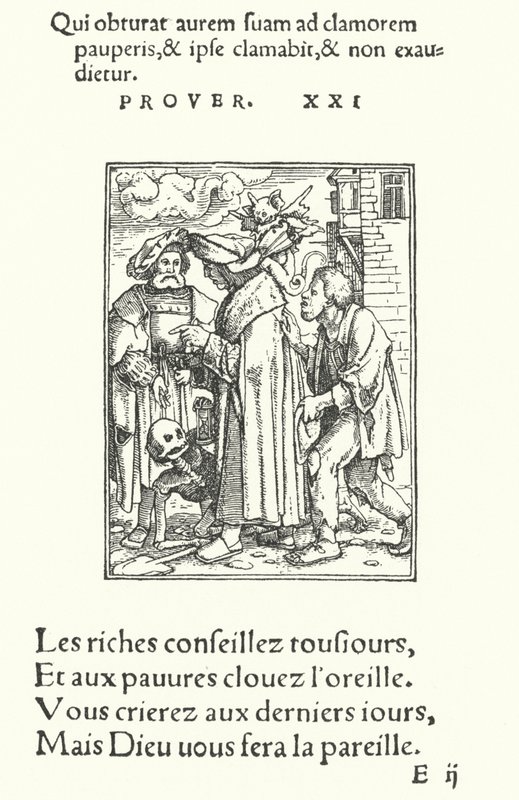The Senator, or Magistrate (engraving) by Hans (after) Holbein the Younger