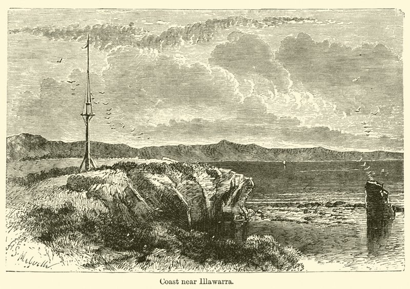 Coast near Illawarra by Harden Sidney Melville