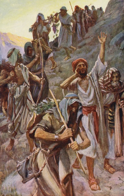 Old Testament: "A Land Flowing with Milk and Honey" by Harold Copping