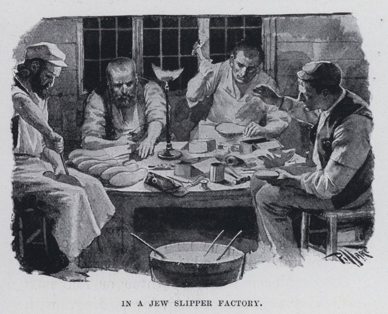 In a Jew Slipper Factory by Harold Hume Piffard
