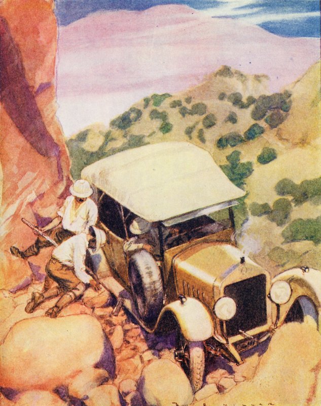 Difficulties of driving in the tropics by Harold Robert Millar