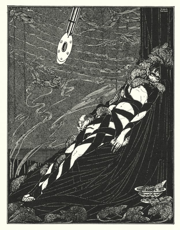 Edgar Allan Poe: The Pit and the Pendulum by Harry Clarke