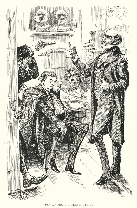Illustration for Great Expectations by Charles Dickens by Harry Furniss