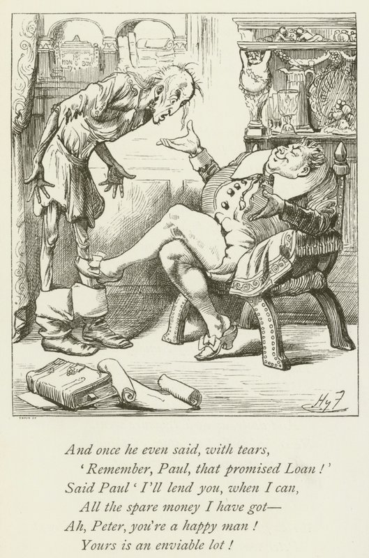 Illustration for Sylvie and Bruno by Harry Furniss