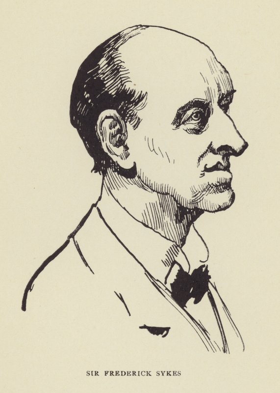 Sir Frederick Sykes by Harry Furniss