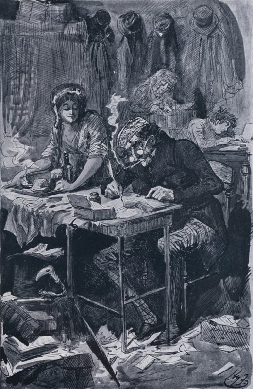 The Begging Letter Writer by Harry Furniss