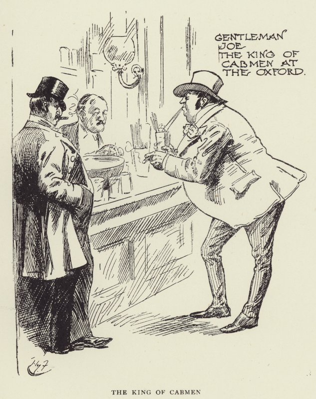The King of Cabmen by Harry Furniss