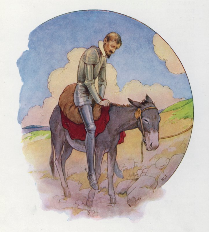 Illustration for Don Quixote by Harry George Theaker