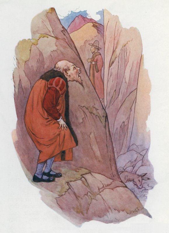Illustration for Don Quixote by Harry George Theaker