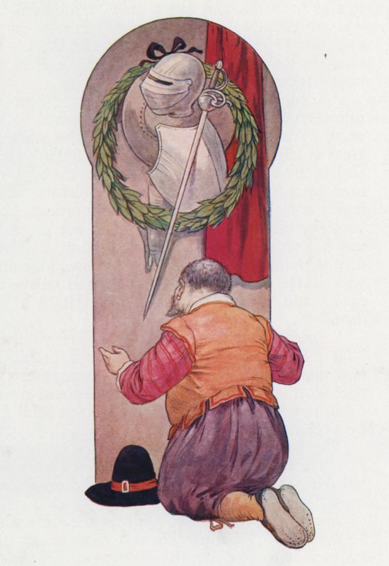 Illustration for Don Quixote by Harry George Theaker