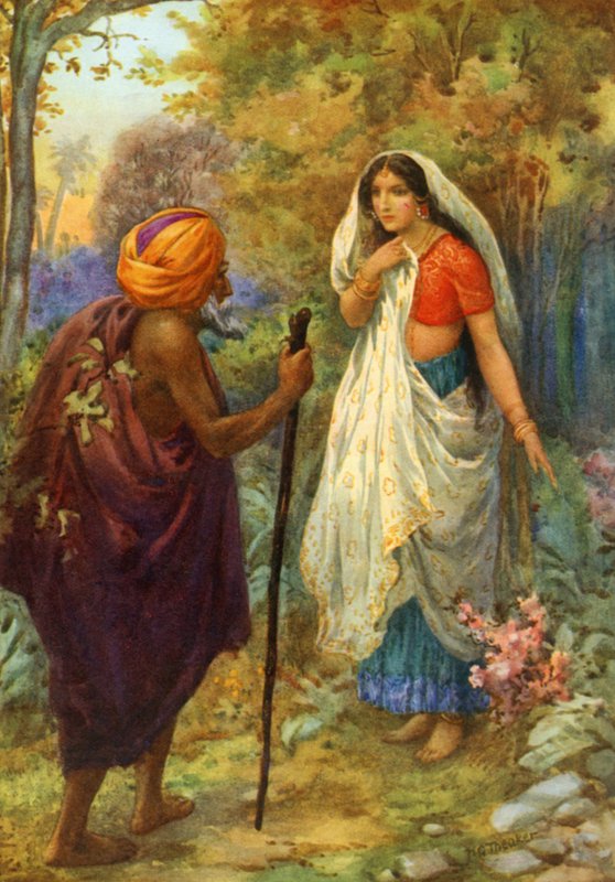 May I Rest awhile in this Pleasant Spot? by Harry George Theaker