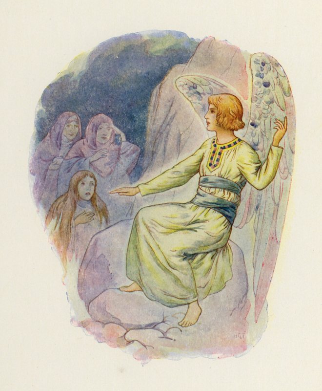 "Why seek ye the living among the dead?" by Harry George Theaker