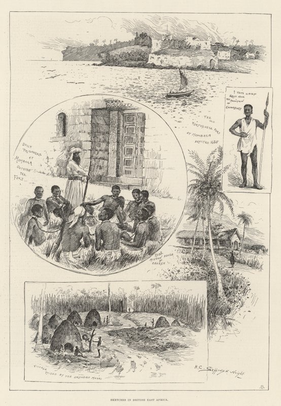 Sketches in British East Africa by Henry Charles Seppings Wright