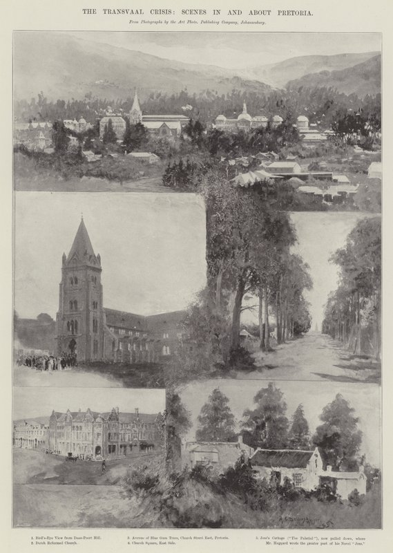The Transvaal Crisis, Scenes in and About Pretoria by Henry Charles Seppings Wright