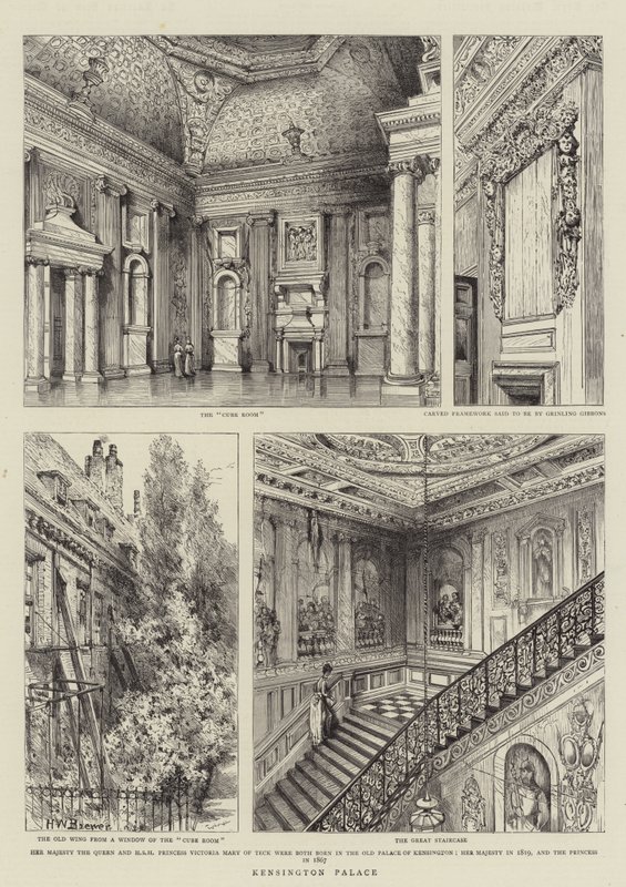 Kensington Palace by Henry William Brewer
