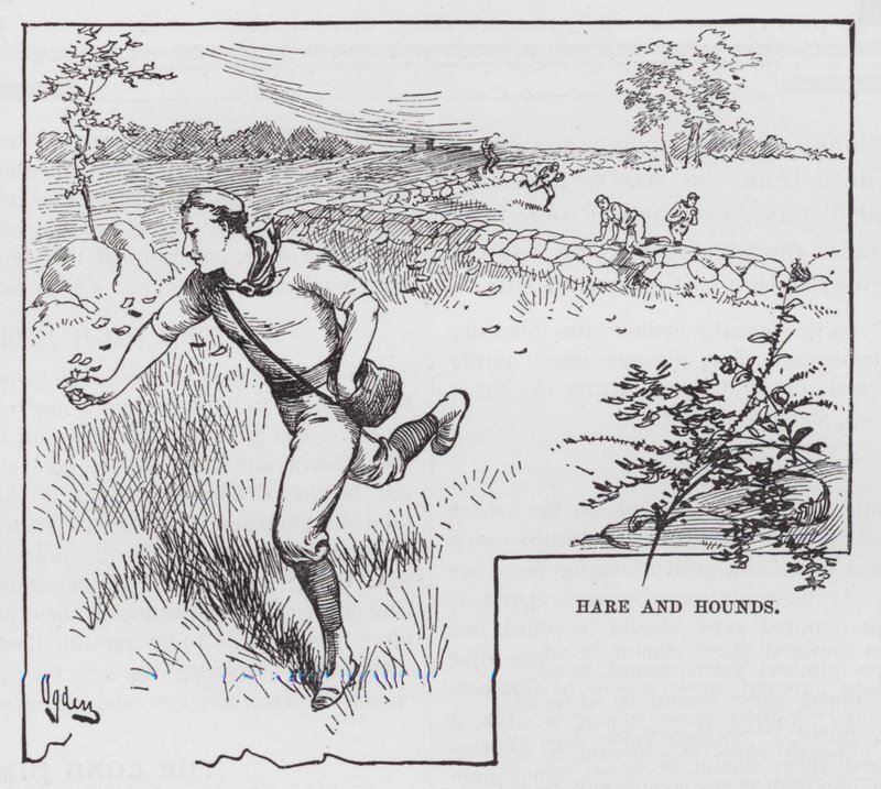 Hare and Hounds by Henry Alexander (after) Ogden