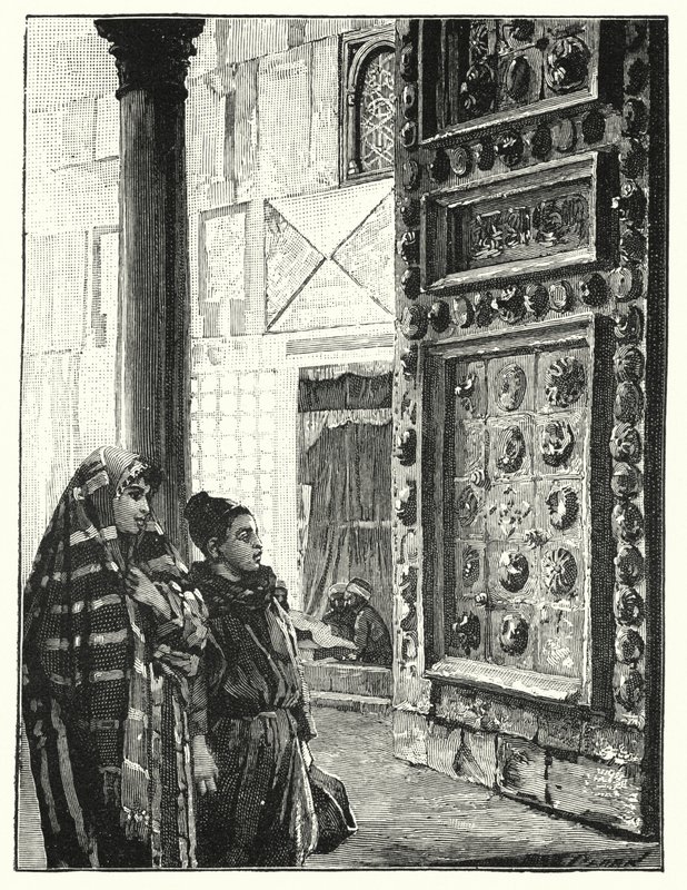 Metal Door of the Great Mosque at Damascus by Henry Andrew Harper