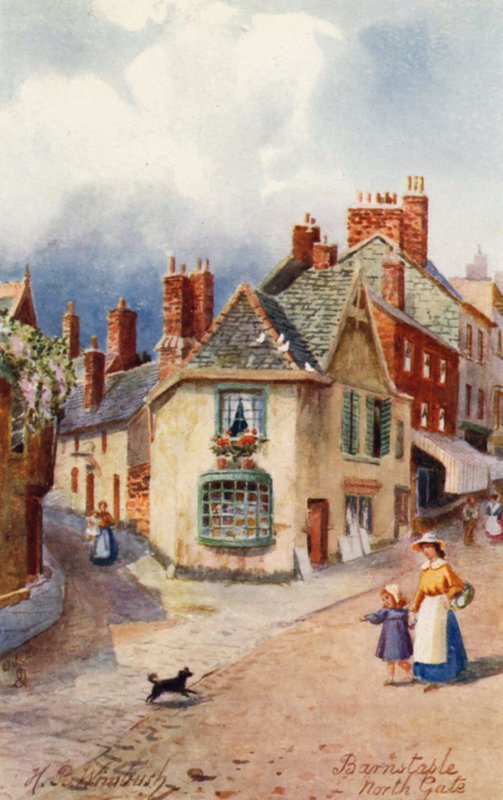 North Gate, Barnstaple by Henry B. (after) Wimbush