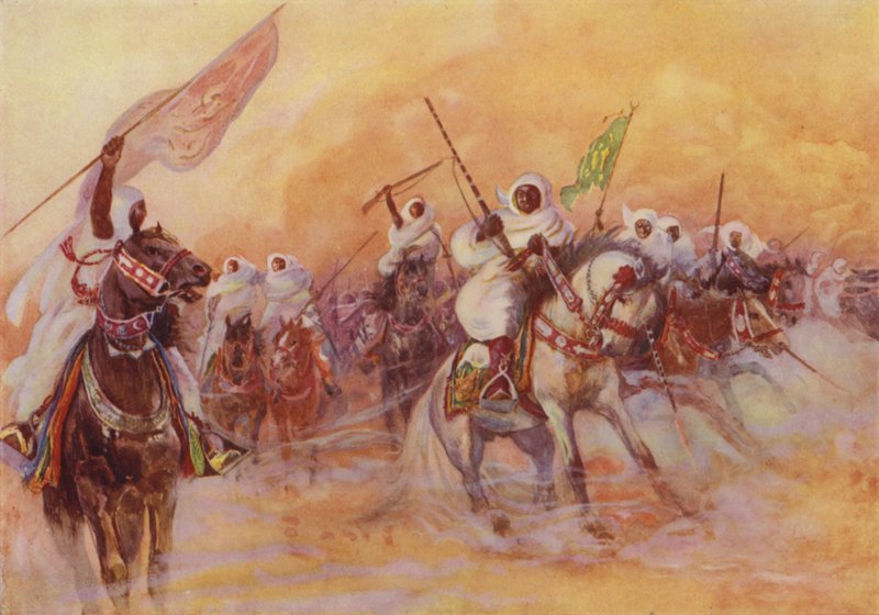 Powder-Play, Morocco by Henry Charles Seppings Wright