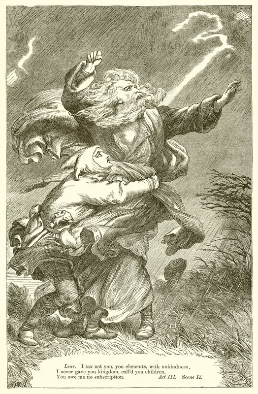 King Lear by Henry Courtney Selous