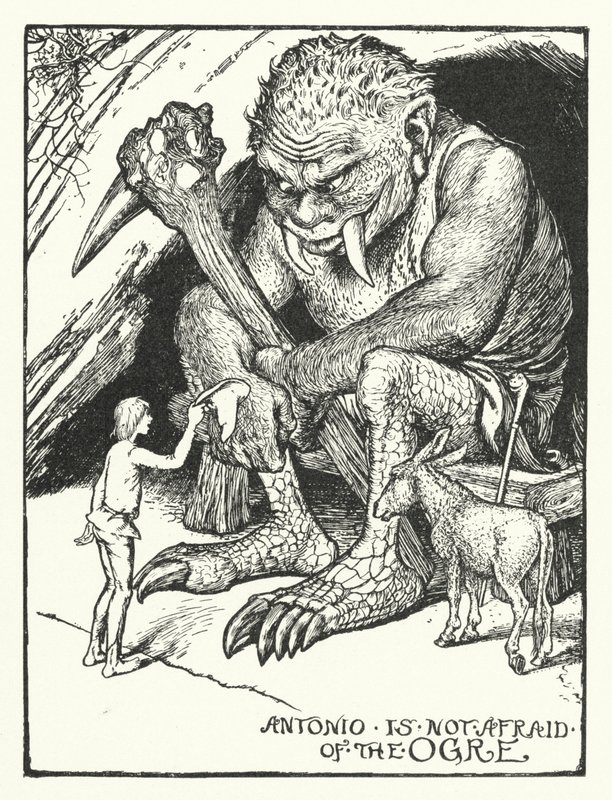 Antonio Is Not Afraid of the Ogre by Henry Justice Ford