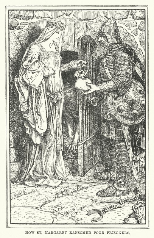 How St Margaret ransomed poor prisoners by Henry Justice Ford