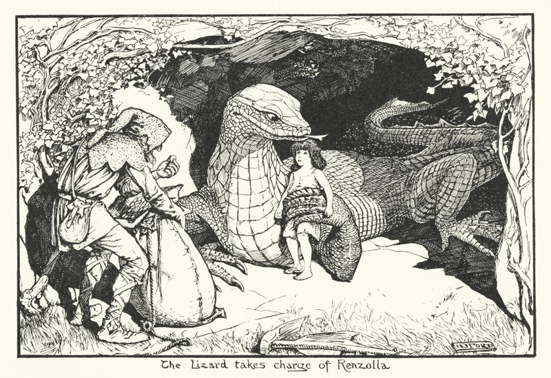The Lizard Takes Charge of Renzolla by Henry Justice Ford