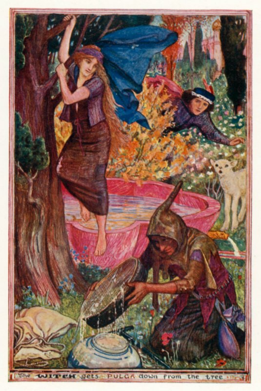 The Witch Gets Pulga Down from the Tree by Henry Justice Ford