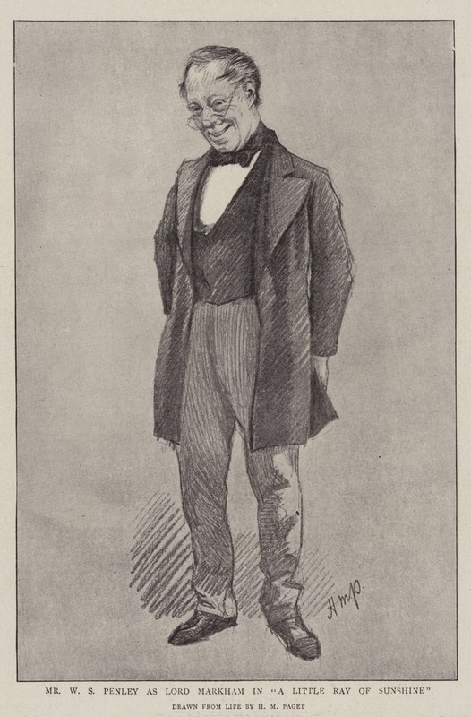 Mr. W. S. Penley as Lord Markham in 