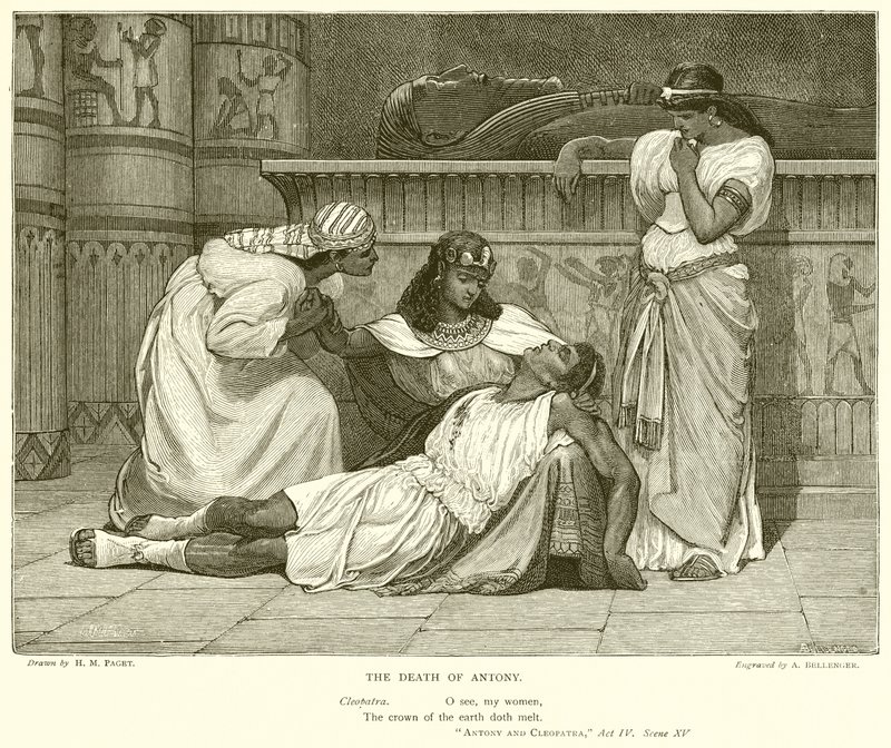 Antony and Cleopatra by Henry Marriott Paget