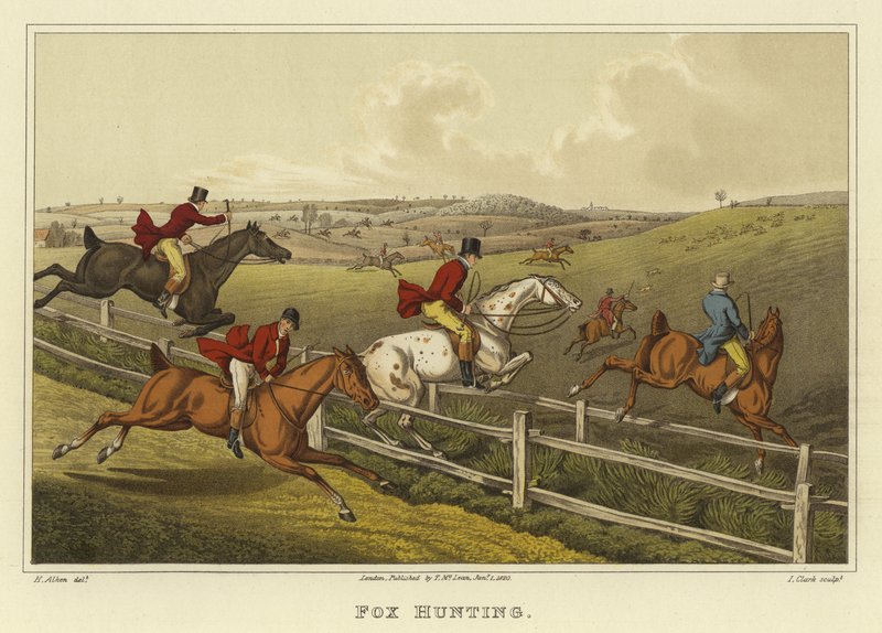 Fox Hunting by Henry Thomas Alken